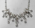 100030 DIAMOND  WHITE GOLD NECKLACE