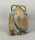 Six gallon stoneware water jug 19th c