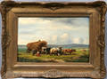 092037 A JURARDUS VAN PROOYEN OIL ON PANEL FARM