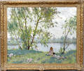 092007 EDWARD DUFNER OIL ON CANVAS JUNE MORNING