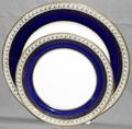 091015 AYNSLEY PORCELAIN DINNER  SALAD PLATES