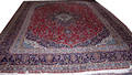 090008 KASHAN PERSIAN WOOL CARPET 9 10 X 14