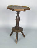 Pennsylvania walnut candlestand 18th c
