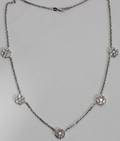 092050 6CT CLUSTER BY THE YARD DIAMOND NECKLACE