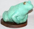 092044 UNSIGNED FREDERICKS BRONZE SCULPTURE FROG