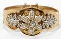 061141 VICTORIAN 18KT GOLD  SEED PEARL BRACELET