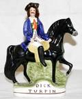 041087 STAFFORDSHIRE DICK TURPIN ON HORSEBACK