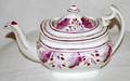 041071 STAFFORDSHIRE ENGLISH PINK LUSTRE TEA POT