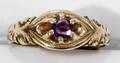 041148 18KT GOLD 30CT RUBY RING C 1900