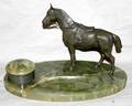 031079 ONYX  METAL INKSTAND C 1910 H 8 L 14