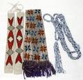 061135 AMERICAN BEADWORK SASHES  BEAD TASSEL