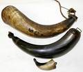 061128 AMERICAN HORN POWDER HORNS L 35 12 14