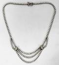 052069 14 KT GOLD 4 CT TW DIAMOND NECKLACE L 15