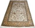 052068 TABRIZ WOOL PERSIAN PICTORIAL RUG 74x49