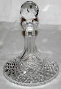 041203 WATERFORD CRYSTAL SHIPS DECANTER H 10