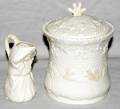 061160 BELLEEK PORCELAIN BARREL  LORLEI PITCHER