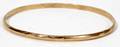 061154 VINTAGE 18KT GOLD BANGLE BRACELET