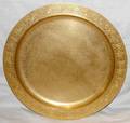 052093 TIFFANY STUDIOS ROUND DORE BRONZE PLATTER