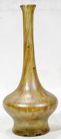 051067 LOETZ IRIDESCENT ART GLASS STICK NECK VASE