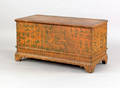 Pennsylvania painted pine diminutive blanket chest early 19th c