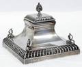 021170 EDWARDIAN STERLING INKWELL HAWKESWORTH EYRE