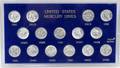 020090 US MERCURY DIME SET 19411945 15 TOTAL