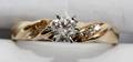 061193 14KT GOLD  DIAMOND LADYS RING
