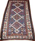 061205 KAZAK WOOL RUG ANTIQUE 5 4x3 2