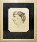 060065 WILLIAM KUBIAK PENCIL DRAWING NAVAJO