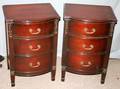 050109 PIONEER WHITFIELD MAHOGANY NIGHT STANDS
