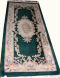 031206 CHINESE HANDWOVEN WOOL RUNNER 60x25