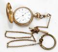 030099 ELGINKEYSTONE 520525 14K GOLD POCKET WATCH
