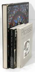 022072 PICASSO  CHARTRES LITHOGRAPH ART BOOKS THREE