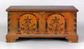 Berks County Pennsylvania painted pine dower chest dated 1798