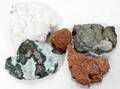 061231 MARCASITE QUARTZ  COPPER MINERAL SPECIMENS
