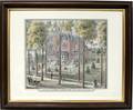 060094 19TH CENTURY DETROIT LITHOGRAPH RESIDENCE