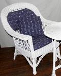 060102 BAR HARBOR WICKER PATIO FURNITURE 4 PCS