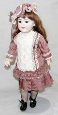 051160 LIMBACH GERMAN BISQUE  COMPOSITION DOLL