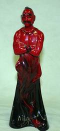 041325 ROYAL DOULTON FLAMB PORCELAIN FIGURE GENIE