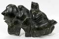 041293 INUIT CARVED STONE CLYDE RIVER NANOOK GROUP