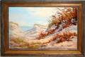 040214 FIORA COZZI OIL ON CANVAS 24x36 SAND DUNES