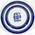 040190 CHINESE EXPORT PORCELAIN HUGHES SAUCER