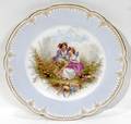 031244 SEVRES PORCELAIN CABINET PLATE C 1850