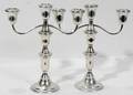 021266 D S SPAULDING SILVER CONVERTIBLE CANDELABRA