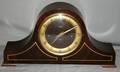 060130 LINDEN 8 DAY HUMPBACK MANTLE CLOCK H 9 W 16