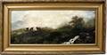 042157 SCOTTISH OIL ON CANVAS 9x22 LANDSCAPE