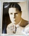 040225 AUTOGRAPHED 8x10 BW PHOTO OF JOE E BROWN