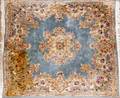 031287 KERMAN PERSIAN WOOL RUG C 1960 30x30