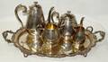 031261 ENGLISH SHEFFIELD SILVER COFFEE  TEA SET