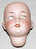 021303 ARMAND MARSEILLES GER BISQUE DOLL HEAD EYES